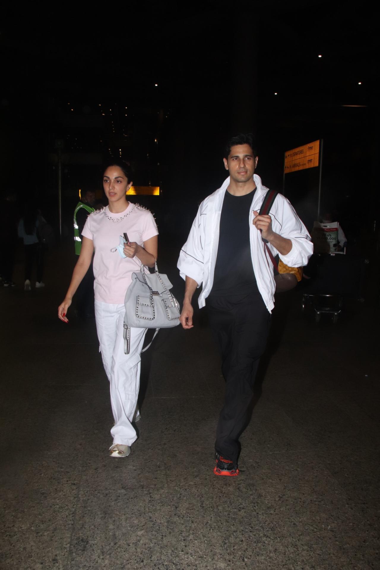 They were seen chatting away as they quietly made their way to their car. Once pictures and videos of the two walking together at the airport made its way to social media, fans dropped in comments asking the couple to quickly get married