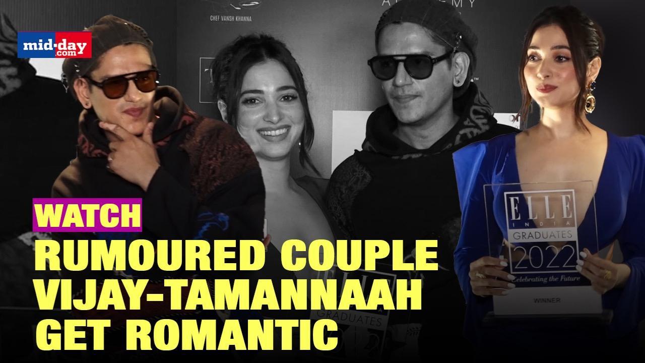 Watch Vijay Varma And Tamannaah Bhatia Posing Together At Awards Night