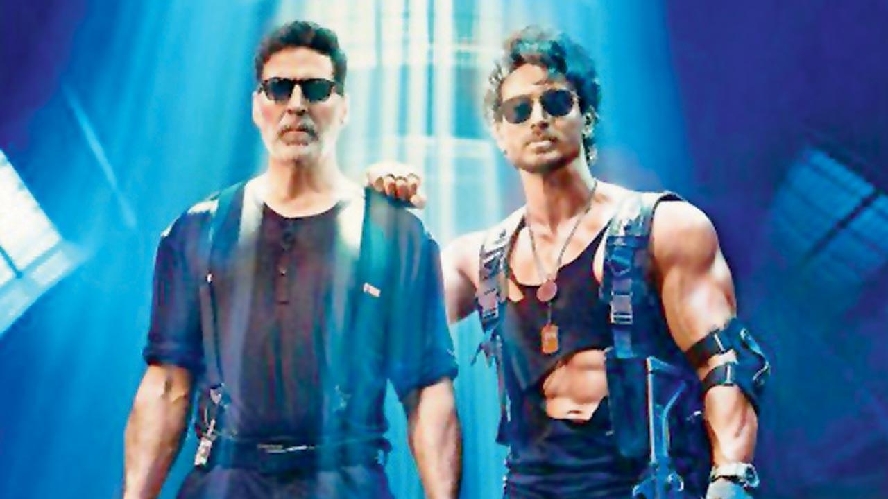 'Bade Miya Chote Miya': Akshay Kumar, Tiger Shroff pick a fight!