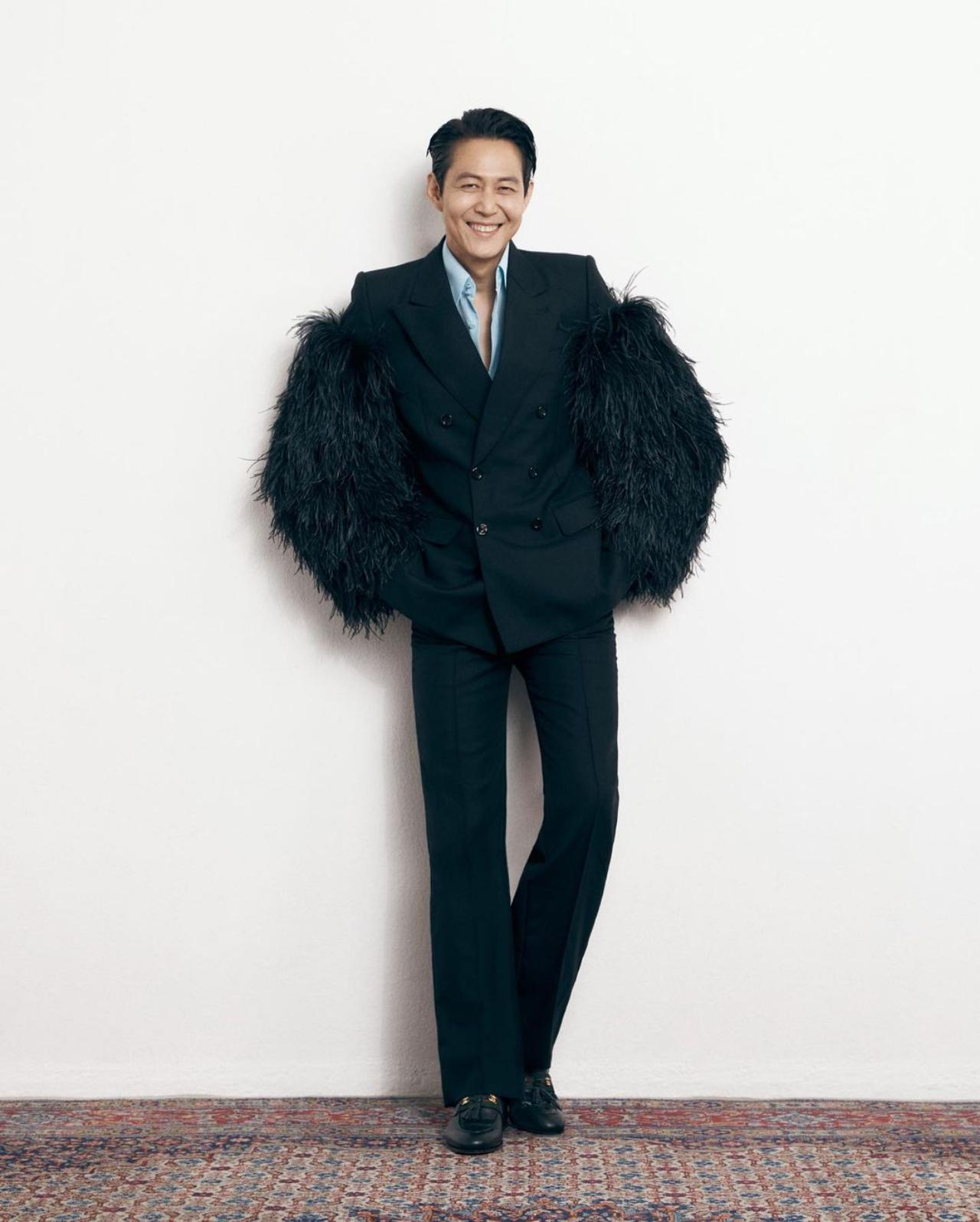 Lee Jung Jae for Gucci
For the second installment of its Gucci Valigeria campaign, legendary Italian fashion house Gucci tapped Lee Jung-jae as its star. The actors modelled several pieces from the collection, including outfits stepped in history, heritage. Some of them were even monogrammed!