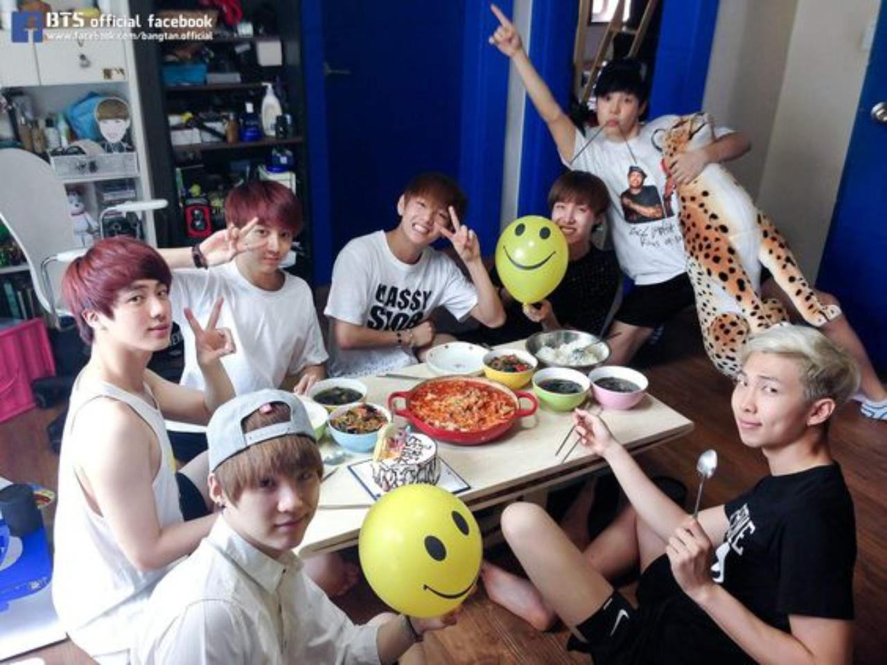 BTS also made sure to celebrate the anniversary of their group by looking back on the past year, cooking delicious meals and sharing funny anecdotes and favourite memories about each other. They also make sure to turn up for support during the solo releases of fellow members! For instance, the entire gang turned up on J-Hope's set when he was filming for his album 'HOPE world'