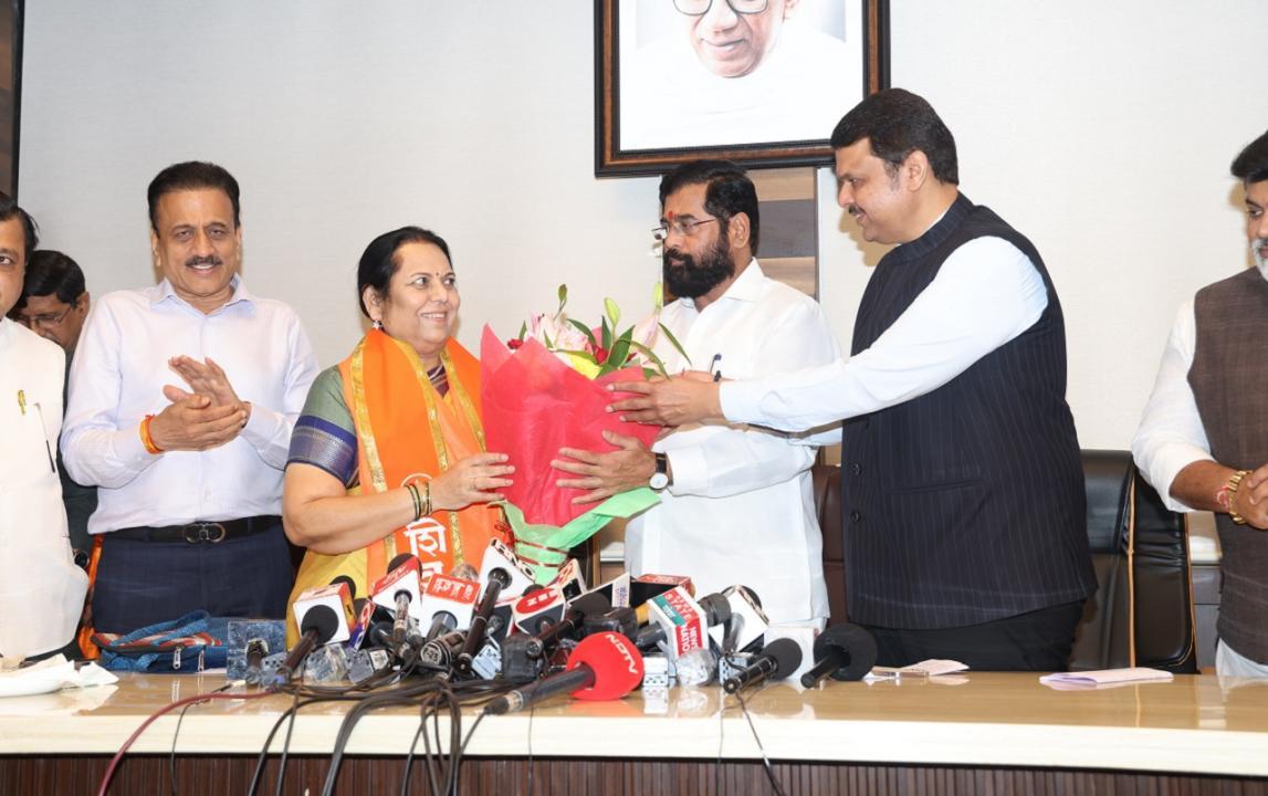 Maharashtra politics: Eknath Shinde appoints Neelam Gorhe 'neta' in Shiv Sena