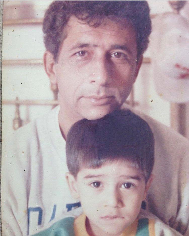 In a beautiful snapshot, both Naseeruddin and Vivaan direct their affectionate gaze towards the lens. Mirroring expressions of adoration, the father-son duo radiates warmth and love, creating a timeless image that showcases their unbreakable bond.