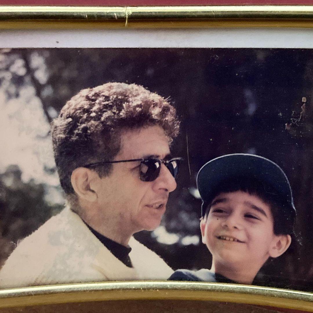 Another picture posted by Vivaan portrays him adoringly looking at his father, who cradles a younger Vivaan in his arms. Naseeruddin, sporting sleek black sunglasses, adds a touch of charisma to the heartfelt moment, captured beautifully on camera.