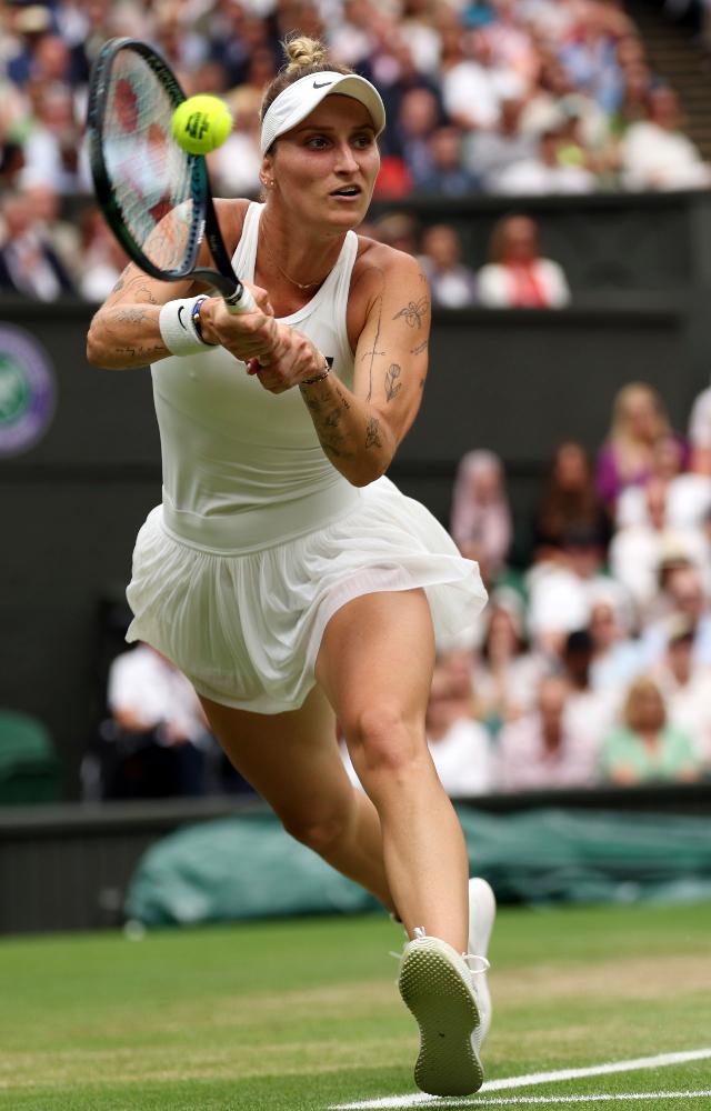 Czech Republic’s Marketa Vondrousova scripted history as she became the 1st unseeded woman to win Wimbledon title, defeating Ons Jabeur 6-4, 6-4 in the final.