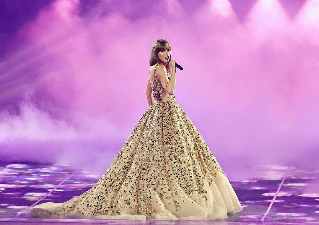 Taylor Swift's The Eras Tour has been named the biggest tour of 2023 with reports saying the tour has gained $300M gross revenue & 1.1M+ tickets sold. 