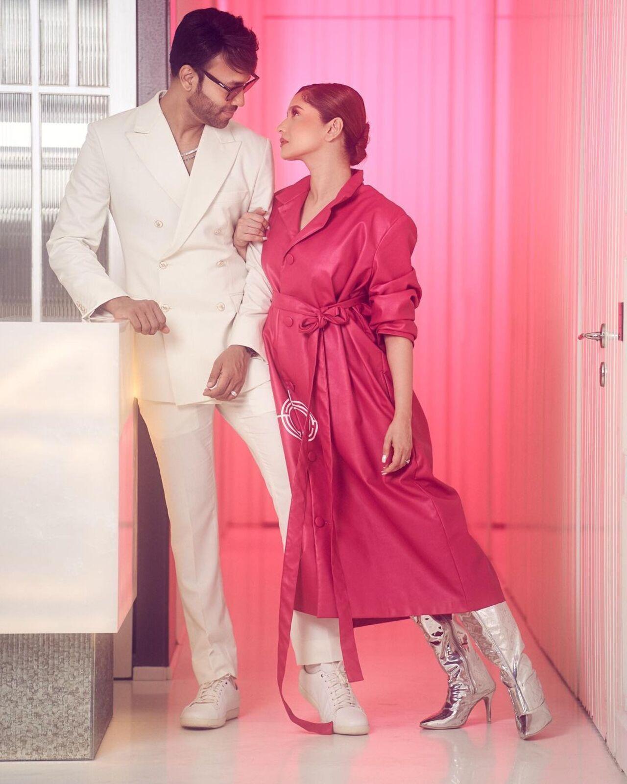 Ankita Lokhande and Vicky Jain's stylish avatar displays their ability to rock any look as a couple