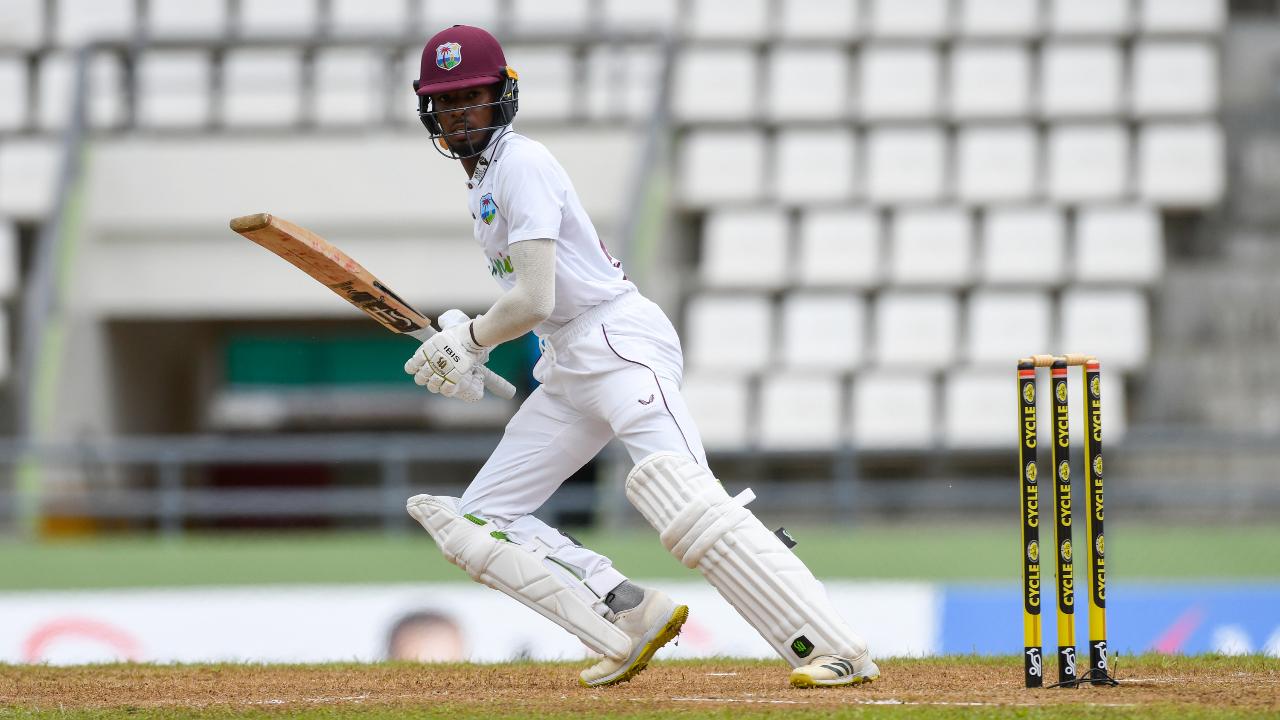 West Indies’ Test debutant Alick Athanaze made an impression with 47 runs off 99 balls before being dismissed by Ashwin, caught by Shardul Thakur. Indian bowlers were quick to dismiss the WI tail as the hosts were bowled out at an underwhelming 150 in 64.3 overs.