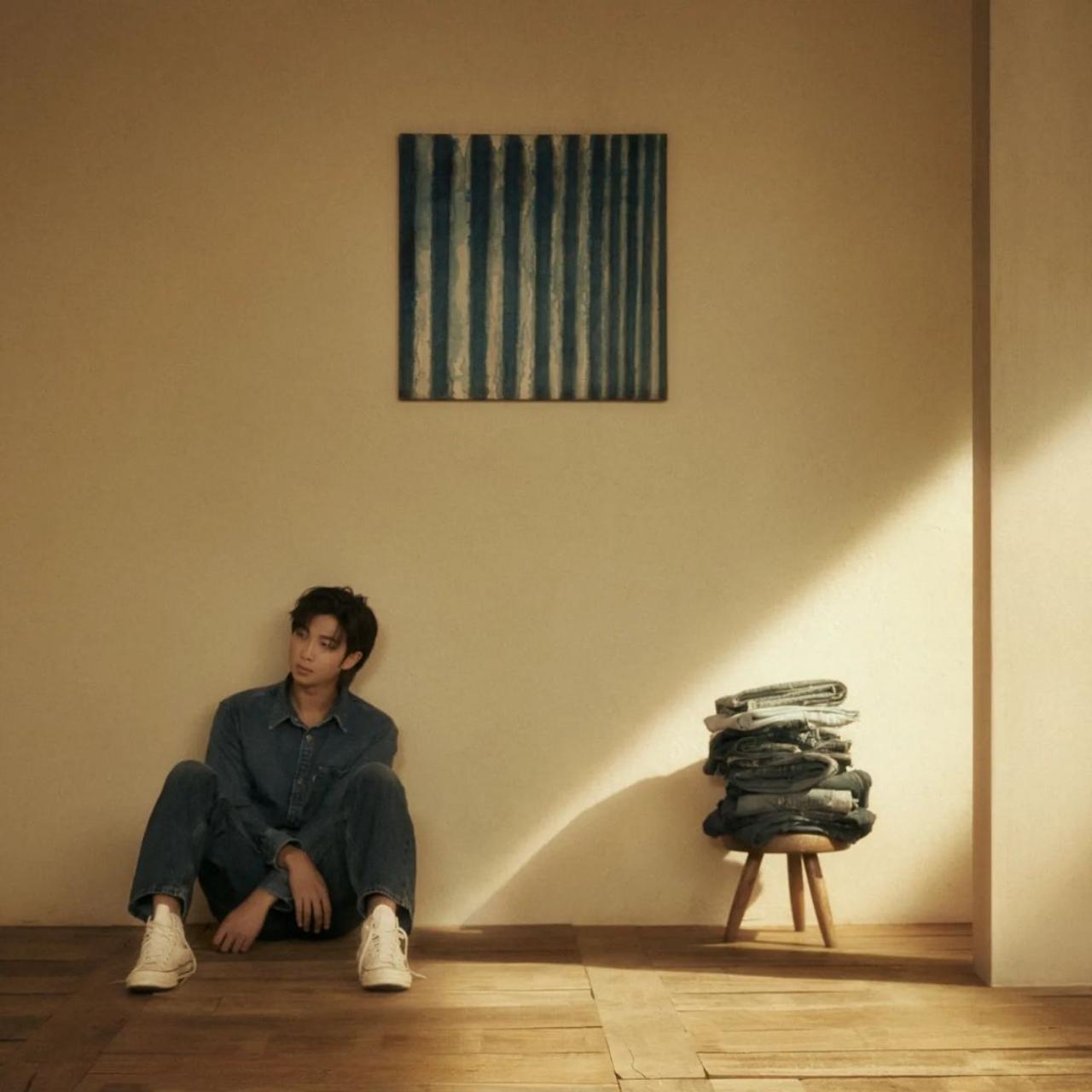 Namjoon's solo album release 'Indigo' in December last year put the spotlight on Korean artist Yun Hyeong-keun. Not only does the album open with a track titled 'Yun', paying homage to the great artist, but the album cover itself also features his painting 'Blue'
