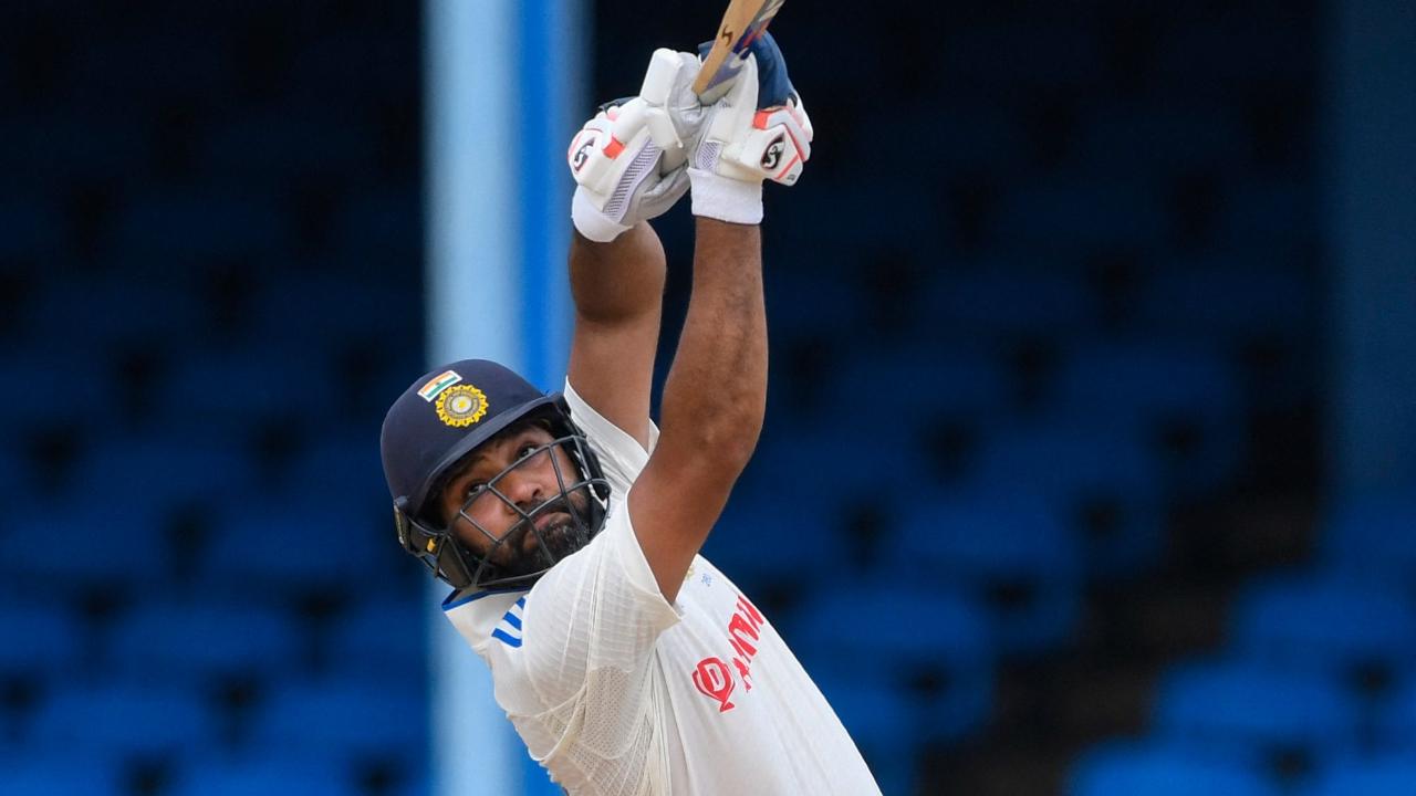 Rohit Sharma also recorded his 30th successive double-digit score in Test cricket, breaking Mahela Jayawardene’s previous record of 29 back-to-back double-digit scores.