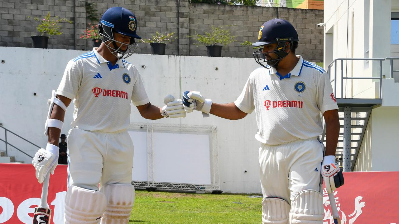 Jaiswal, along with captain Rohit Sharma, recorded the highest opening partnership for India against West Indies. The two openers set up a mammoth partnership of 229 runs to give India a strong lead.
