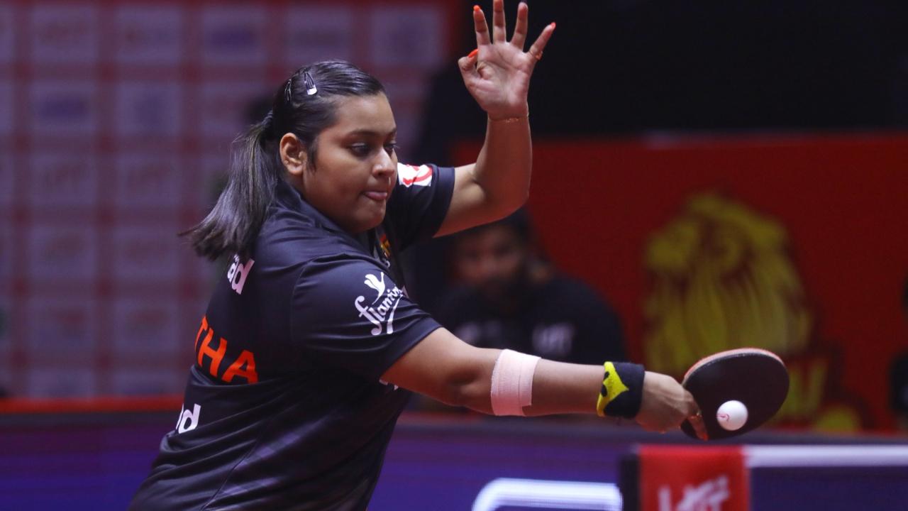 Sutirtha Mukherjee (WR 116, Chennai Lions)
Two-time national champion Sutirtha Mukherjee has left her mark on UTT with some brilliant performances. She clinched three gold medals — singles, mixed doubles and team — at the South Asian Games in 2019. Recently, the 27-year-old made headlines after bagging the doubles title at the WTT Contender in Tunis last month alongside Ayhika Mukherjee.