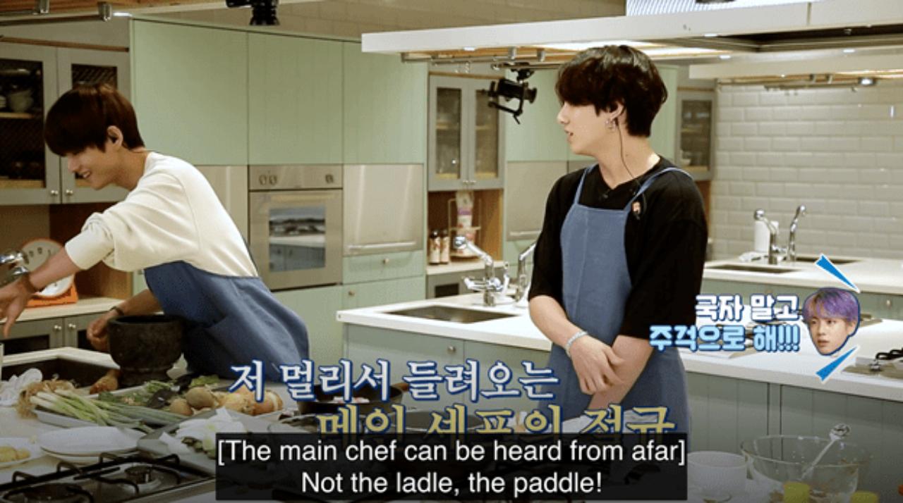 The episodes featured several memorable moments. Taehyung accidentally burnt himself washing green onion with hot water, outdid himself with the plating once again (who can forget the iconic 'Squirrel Trapped in Garden' from the cooking episode mentioned earlier?) and Namjoon added twice the amount of salt, mistaking it for sugar. A regular day in the BTS household