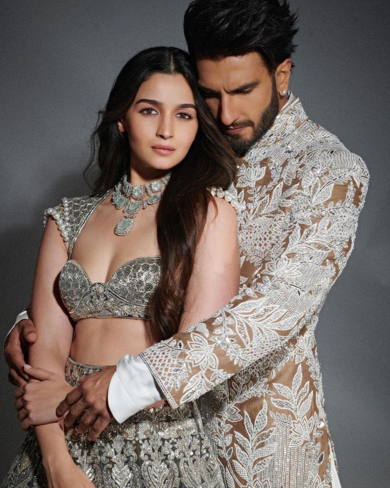 Ranveer and Alia heightened anticipation for their on-screen romance and chemistry with these intimate bridal shoot-style photographs