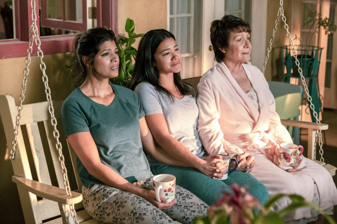 The girl power continues - Jane and Xiomara are further bolstered by Abuela - the wise grandmother and matriarch of the house. Their friendship and their unwavering love through fights, family drama and illness is definitely one to watch