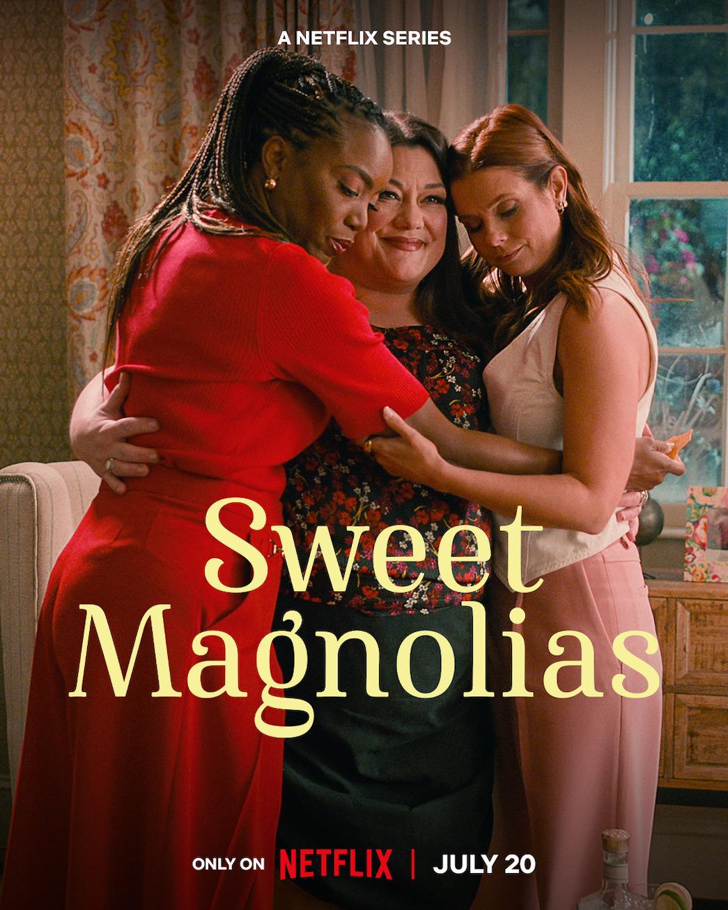 Sweet Magnolias Season 3 (Streaming on Prime Video): Return to the charming town of Serenity, SC, where best friends Maddie, Helen, and Dana Sue navigate the complexities of life and love. 