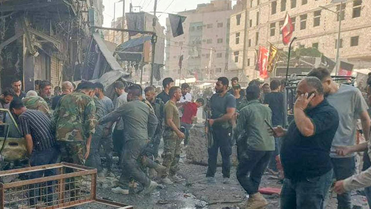 In a video shared on social media, people carried two men covered in blood and dust off the ground while calling for help. The glass facades of shops nearby had shattered, while one was on fire. The neighbourhood is named after the shrine for Sayida Zeinab, the granddaughter of the Prophet Muhammad. Protecting the shrine became a rallying cry for Shiite fighters backing Assad in the early years of the conflict as it turned from an anti-government uprising into a sectarian civil war.