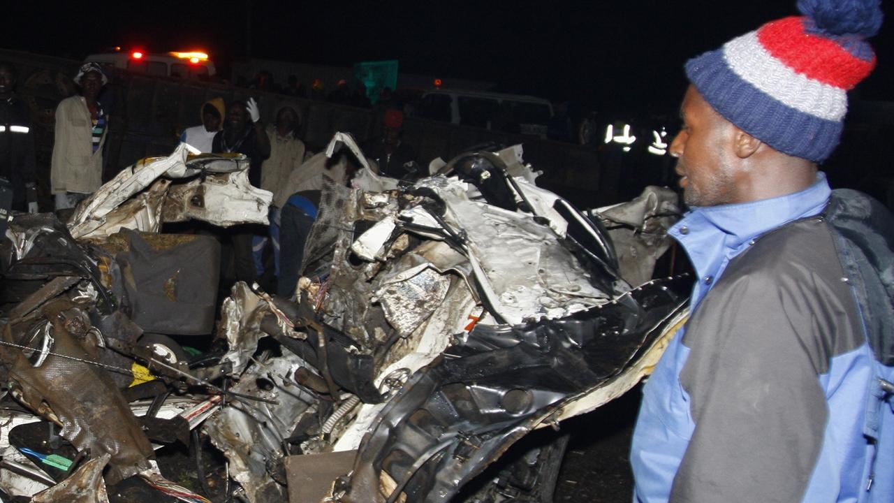 Kenya road crash: At least 45 killed, say police