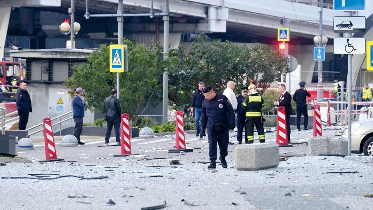 Airport shut due to drone attack on Moscow