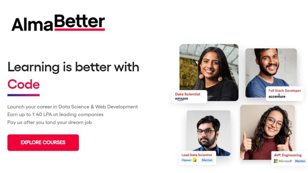 Take a Look into the AlmaBetter’s Pay-After-Placement Courses for Web Dev & Data Science