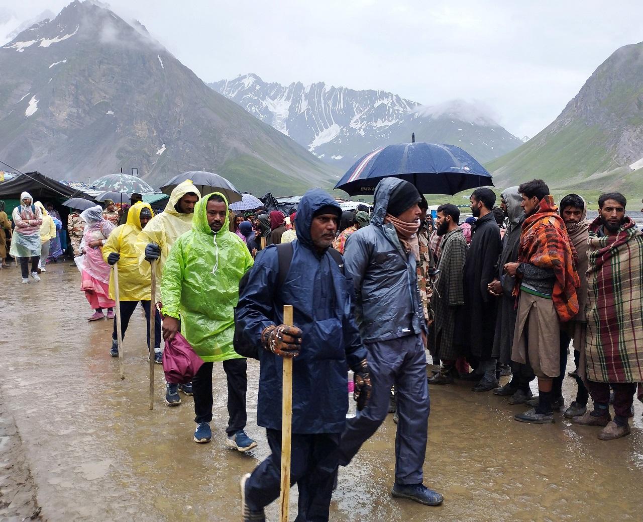 Over 3.85 lakh pilgrims have so far paid their obeisance at the shrine since the beginning of the 62-day-long yatra on July 1