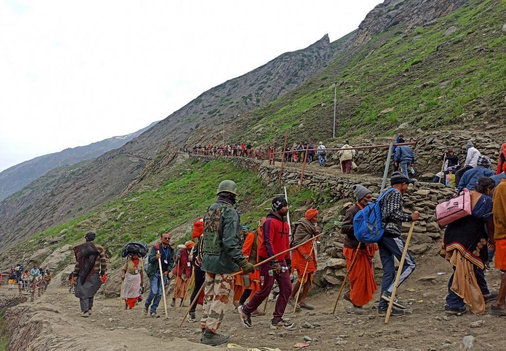 In Photos: Fresh batch of pilgrims leaves for Amarnath yatra