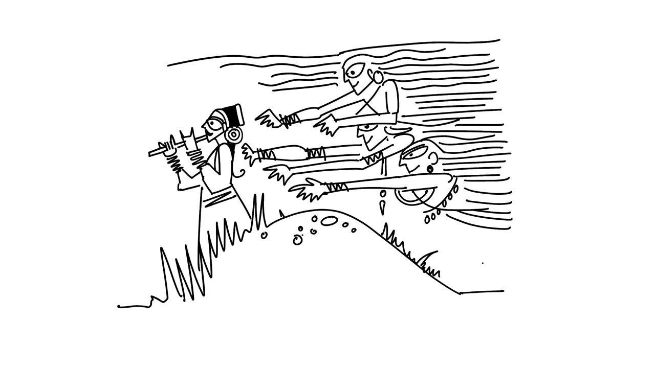 Hill fairies who abduct men