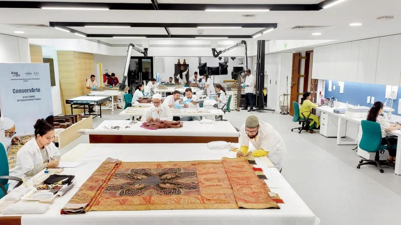 IN PHOTOS: Exclusive glimpse into CSMVS Art Conservation and Research Centre
