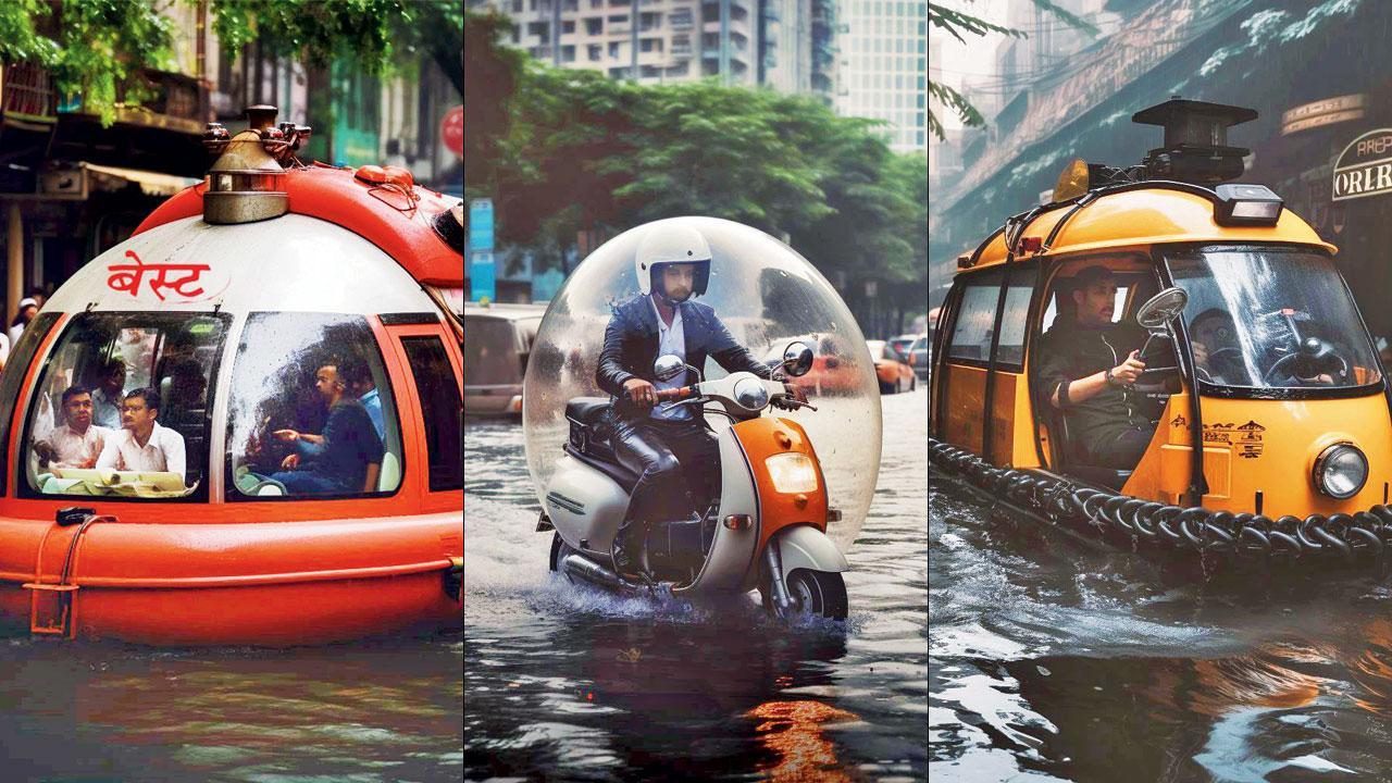 This visual artist reimagines Mumbai through his artwork using AI