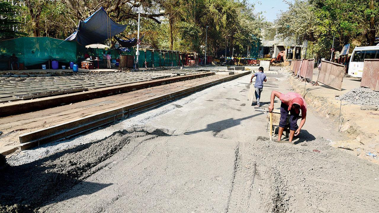Mumbai: Just 68-km roads concreted this year, official data shows