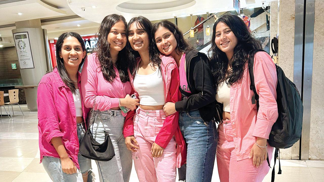 Barbie fans at Sterling Cinema near CSMT