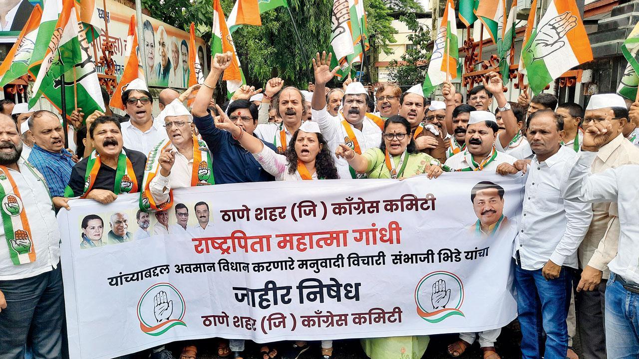 Sambhaji Bhide booked for remarks on Mahatma Gandhi