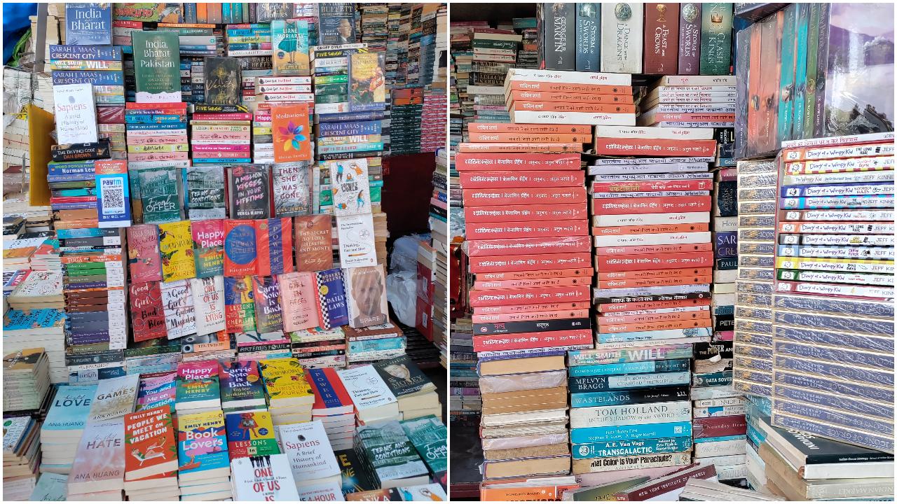 However, he had to soon move after the BMC made it a no-hawker zone. So, he got an official licence for his bookshop, for where it is situated today, facing Flora Fountain. Today, Mahindkar has a sizeable space on the footpath that houses thousands of books, and gets main book enthusiasts.