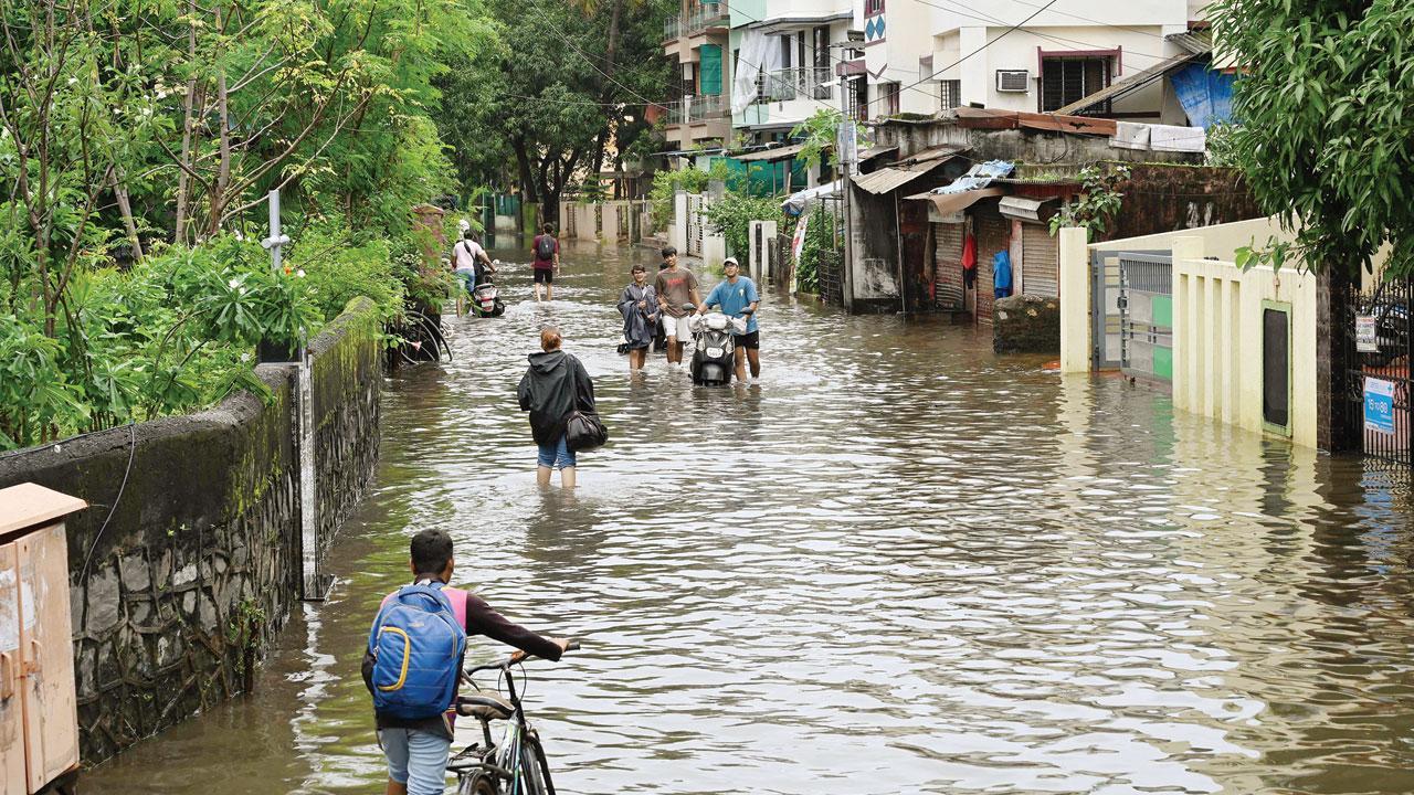 Mumbai: Vasai’s Chulne village battles rain and civic body’s apathy
