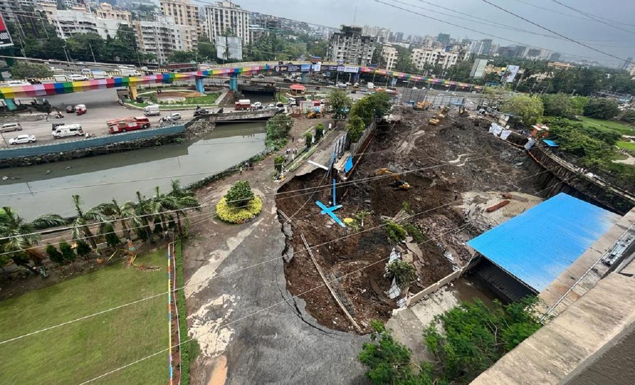 There was no report of any casualty in the incident which took place at around 9 am, fire brigade officials said