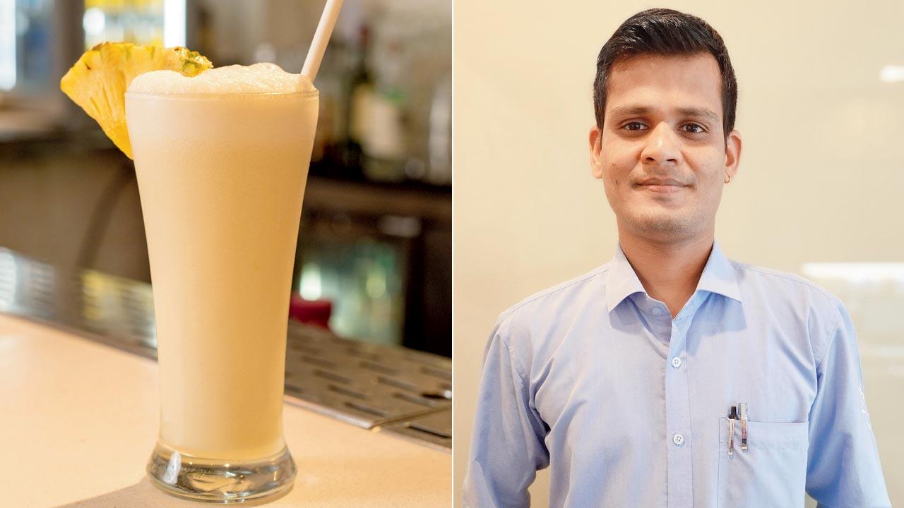 Gaurav Prasad, bartender, Out of the Blue