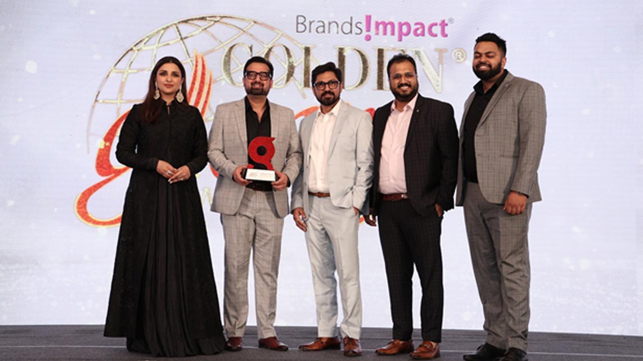Crypque India honored with Brands Impact Golden Glory Award 2023
