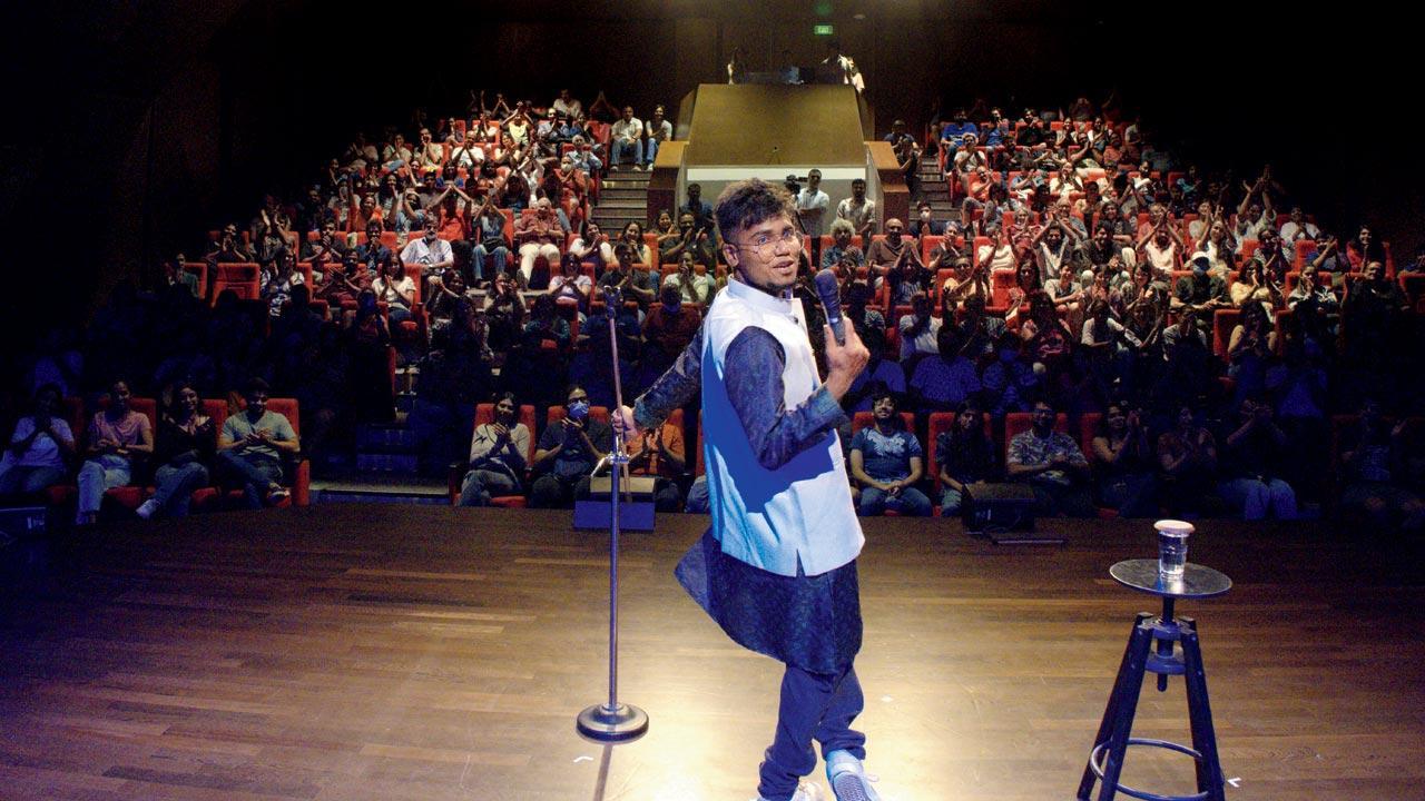 This Dalit comedian serves humour with a dash of reality check