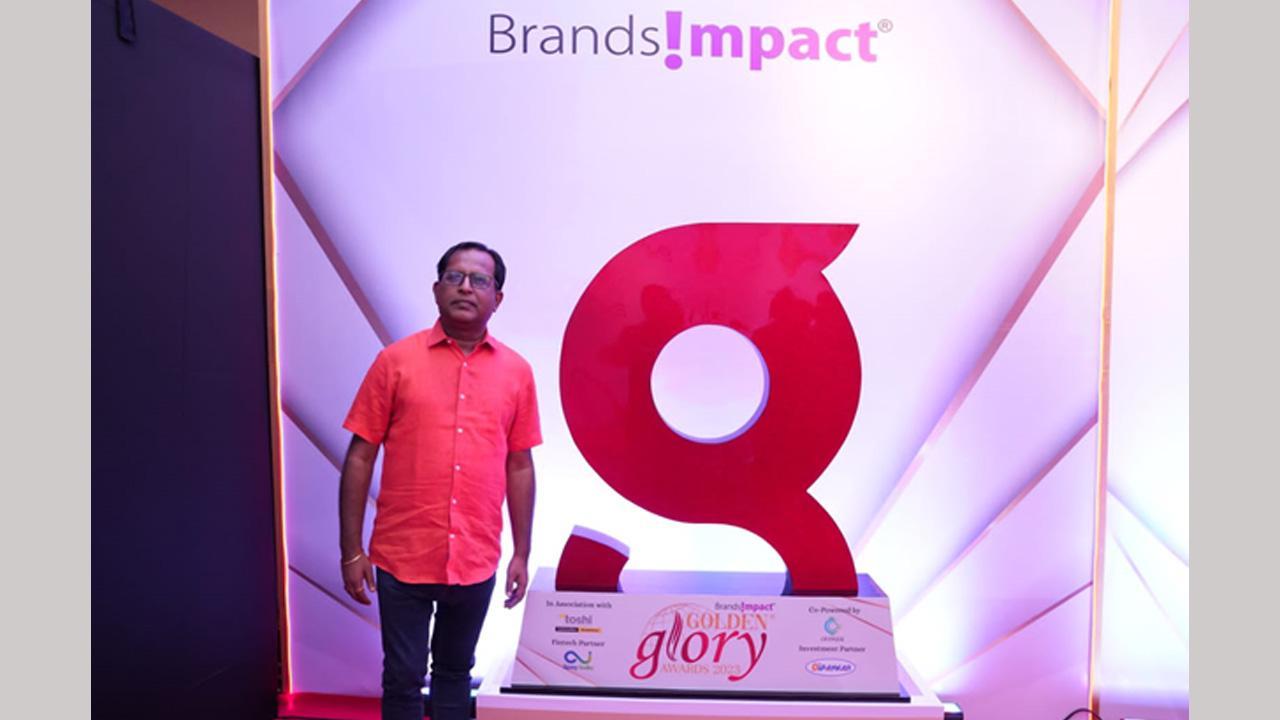 Dibya Ranjan Dash bags Brands Impact Golden Glory Award 2023