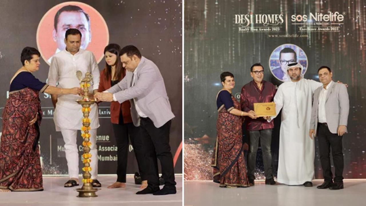 Gaurav Sharma aka Sharma G honoured at SOS Nitelife Excellence Awards 2023