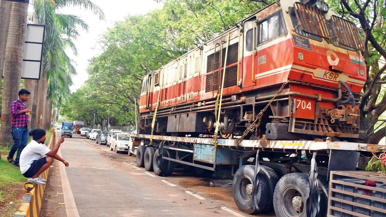 Missing Rs 5-cr train engine returns intact