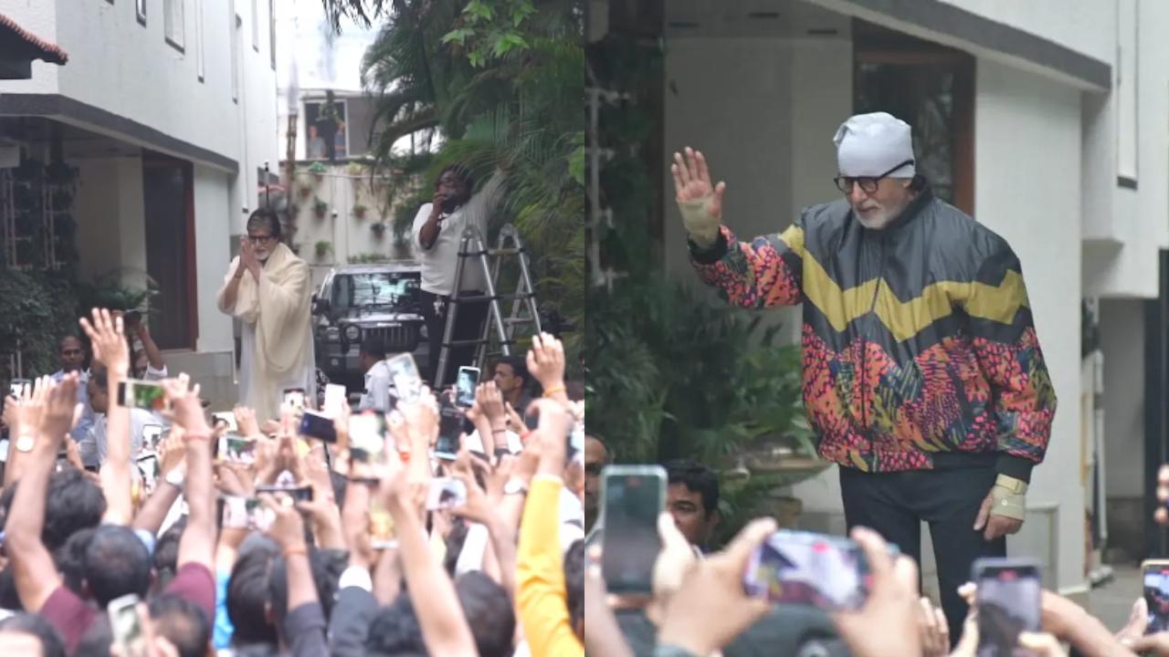 Amitabh Bachchan shares heartwarming montage of Sunday tradition at Jalsa; see video