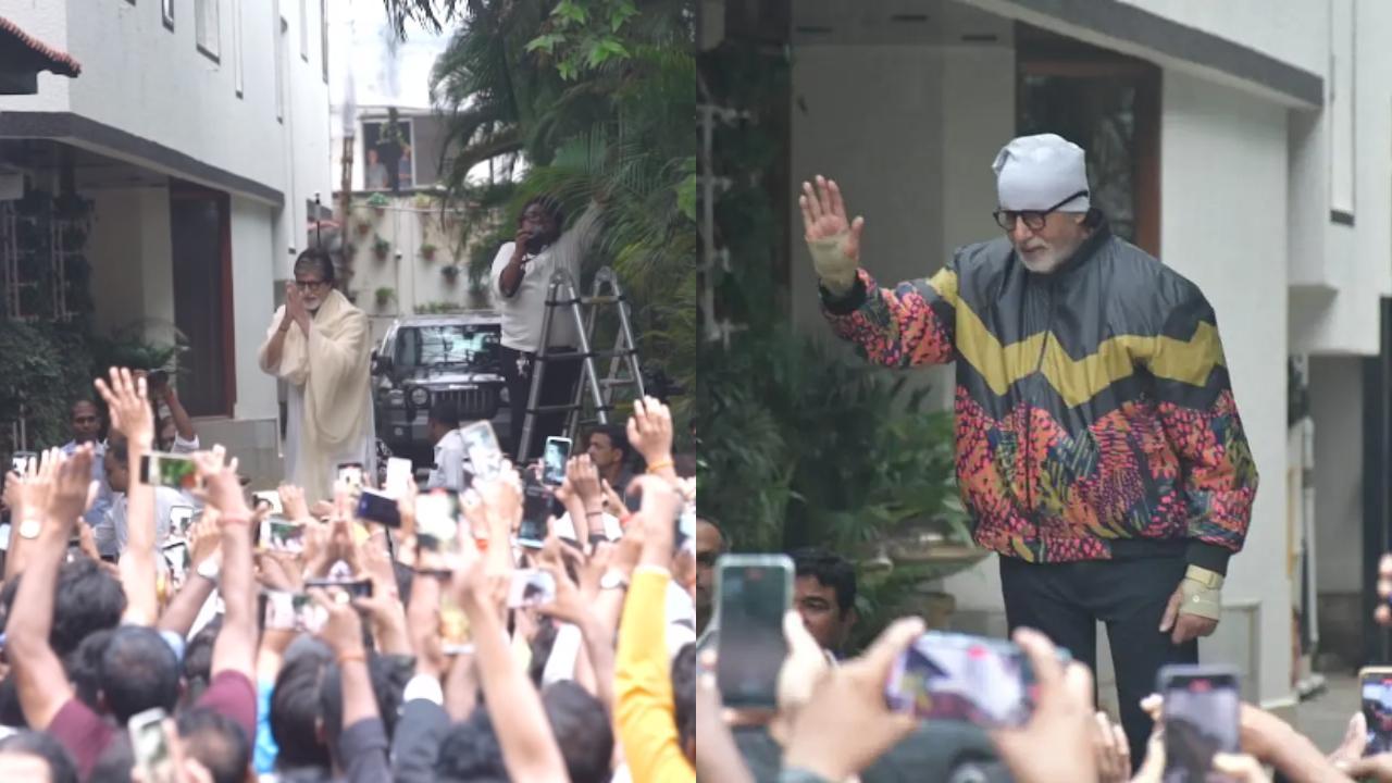 Amitabh Bachchan shares heartwarming montage of Sunday tradition at Jalsa; see video pic