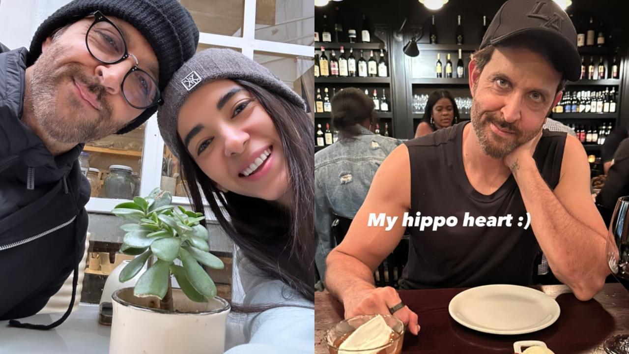 Saba Azad calls Hrithik Roshan ‘my hippo heart’ in new pic from their Argentina trip