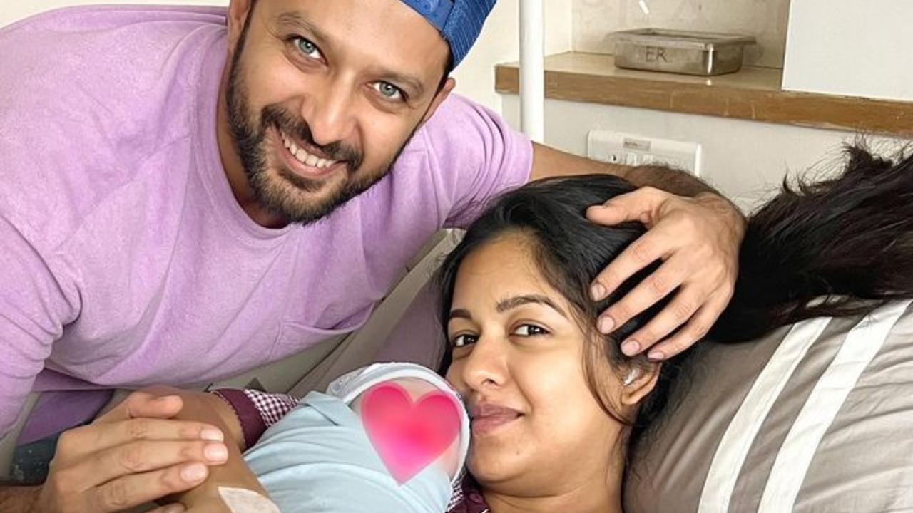 Ishita Dutta and Vatsal Sheth welcome baby boy, latter shares picture