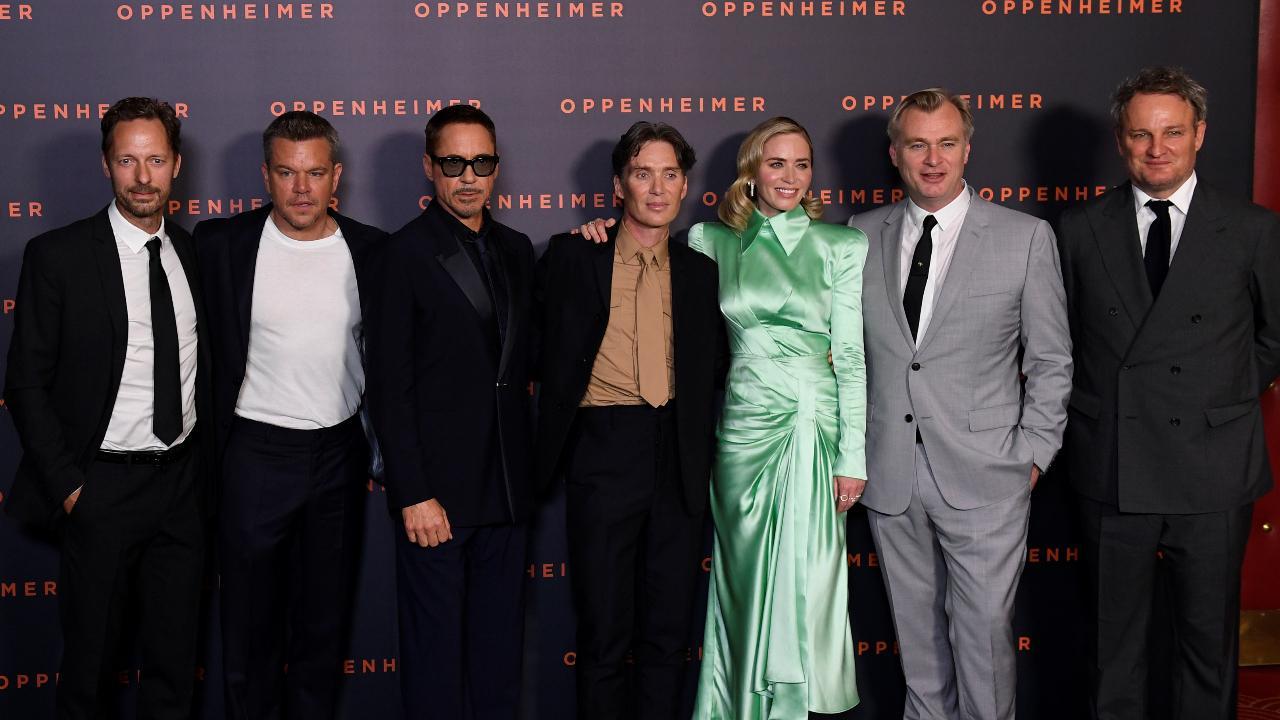 Cast of 'Oppenheimer' walk out of London premiere to support strike