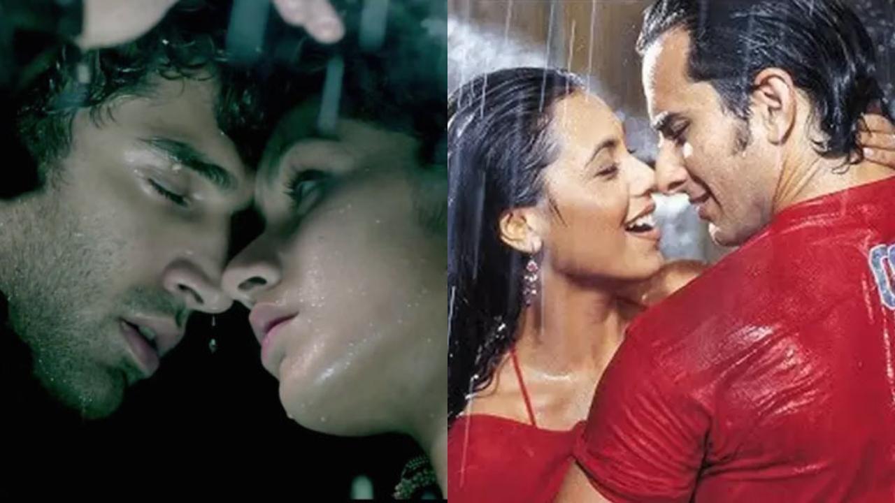 Stills from Aashiqui 2 (L) and Hum Tum (R)