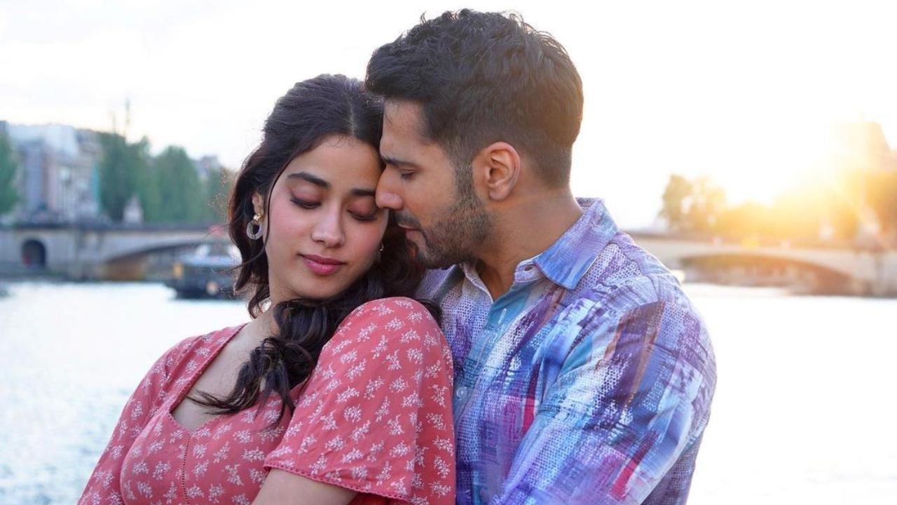 Bawaal: Ahead of teaser release, Varun Dhawan and Janhvi Kapoor drop BTS image from romantic film