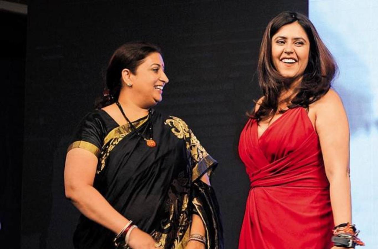 Ekta Kapoor and Smriti Irani have been friends for more than 18 years