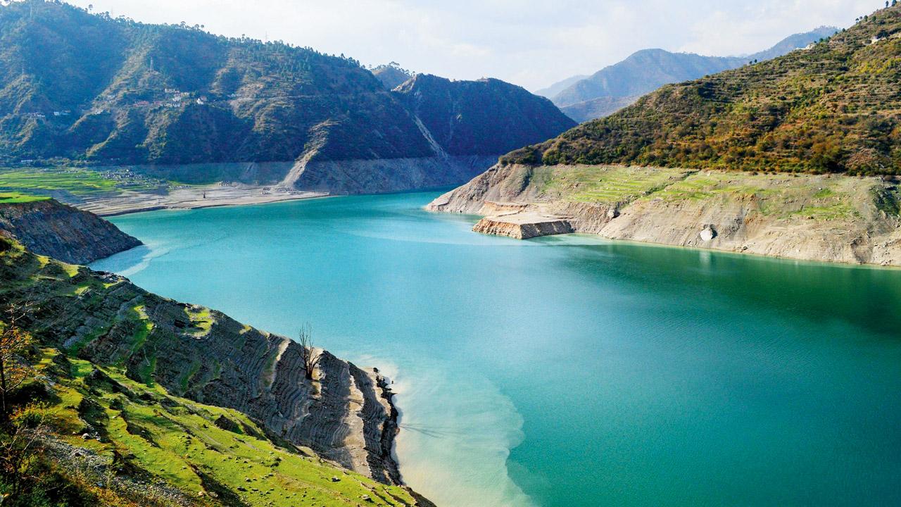 The river near the Tehri reservoir in Uttarakhand. Pics Courtesy/Siddharth Agarwal, Sridhar Sudhir